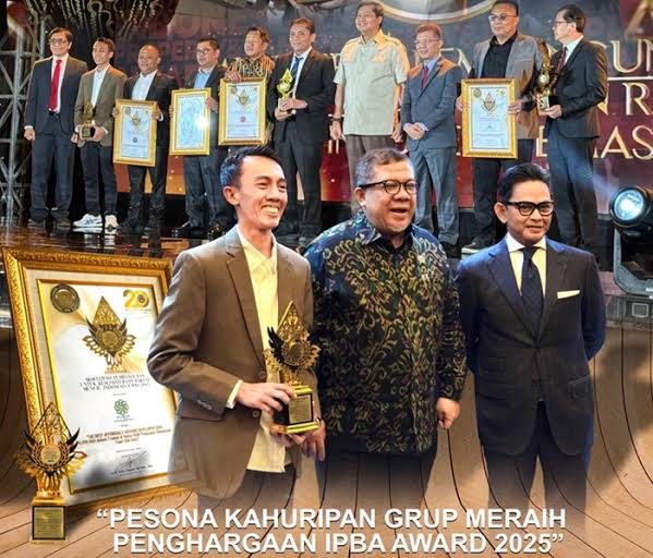 Dokumentasi Pesona Kahuripan meraih IPBA Award 2025